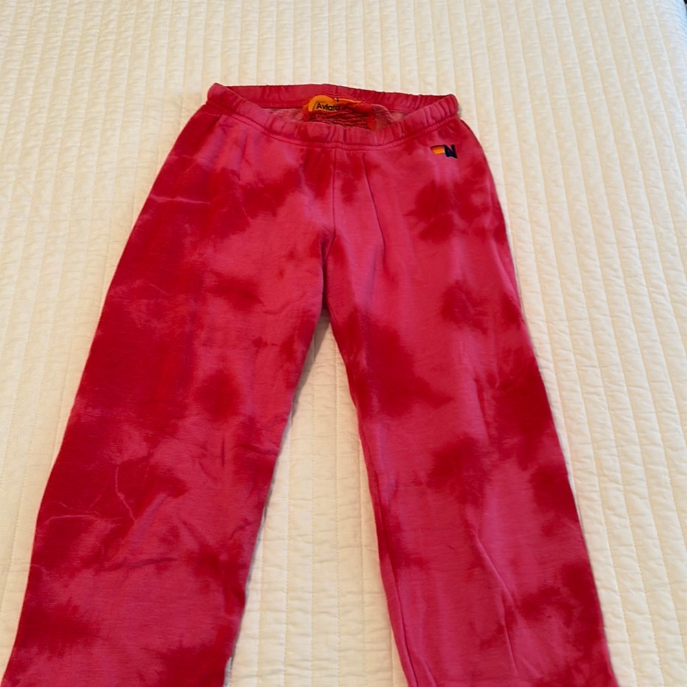 Aviator nation tie dye sweatpants